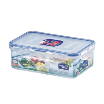 Classic food container with divider 1 L