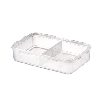 Classic food container with divider 800 ml