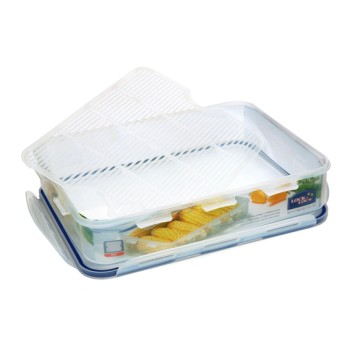 Classic food container with drainage tray 2,7 L