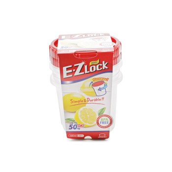 E.Z Lock containers 2x 650ml