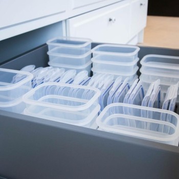 Nestable food container 1 L